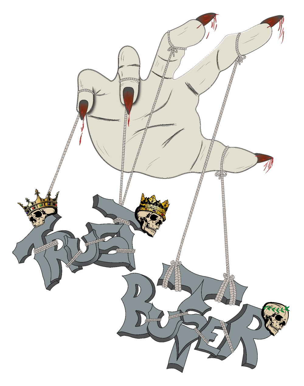 TRUSTBUSTER Hand-Logo